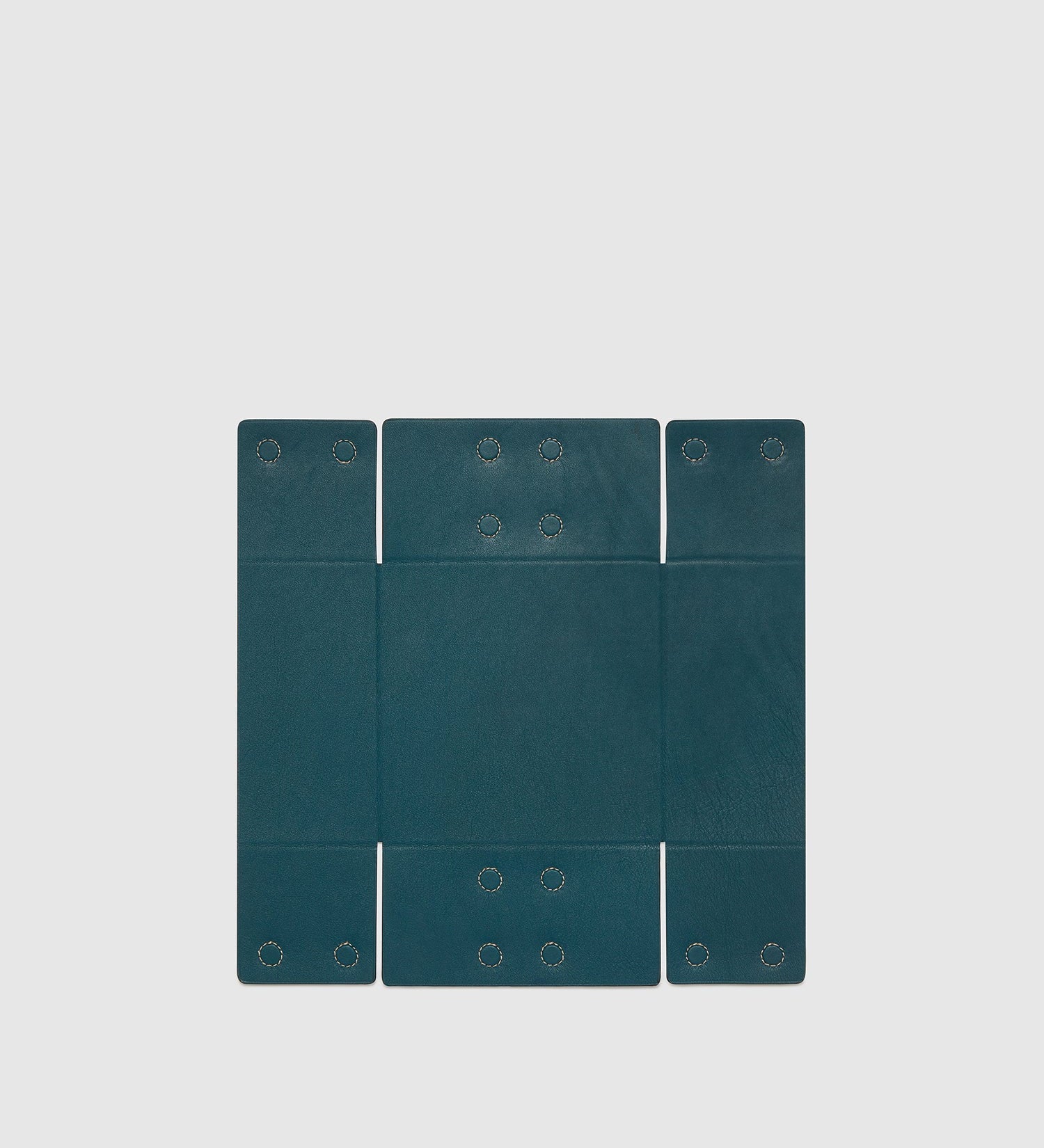 Metier - Large Reversible Collapsible Box Buffalo Cognac and Smooth Calfskin Lost At Sea