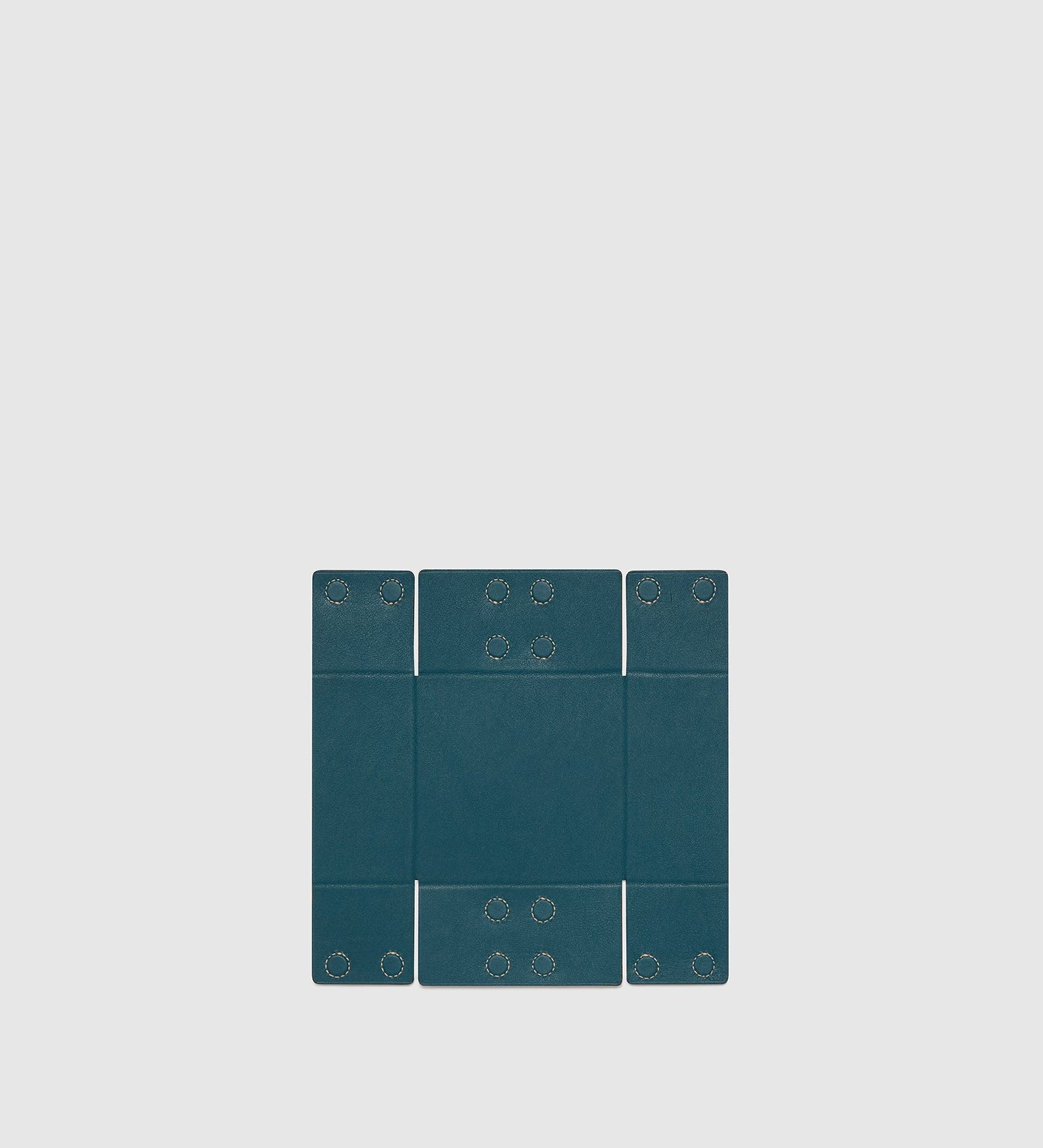 Metier - Medium Reversible Collapsible Box Buffalo Cognac and Smooth Calfskin Lost At Sea