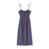 DÔEN - RHODA DRESS -- MAZARINE SUNRISE PAISLEY