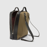 Métier - Rider Backpack Military Twill Khaki with Cacao