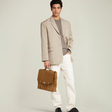 Métier - Rider Briefcase Suede Marrakech
