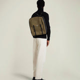 Métier - Rider Backpack Military Twill Khaki with Cacao