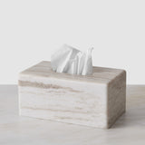The Citizenry - Riya Marble Tissue Box