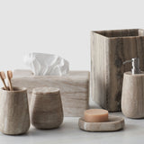 The Citizenry - Riya Marble Tissue Box
