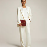 Métier - Roma Shoulder Bag Buffalo Dark Cherry