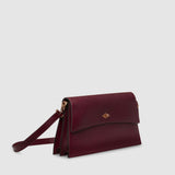Métier - Roma Shoulder Bag Buffalo Dark Cherry