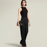 Métier - Roma Shoulder Bag Glossy Calfskin Forest Green