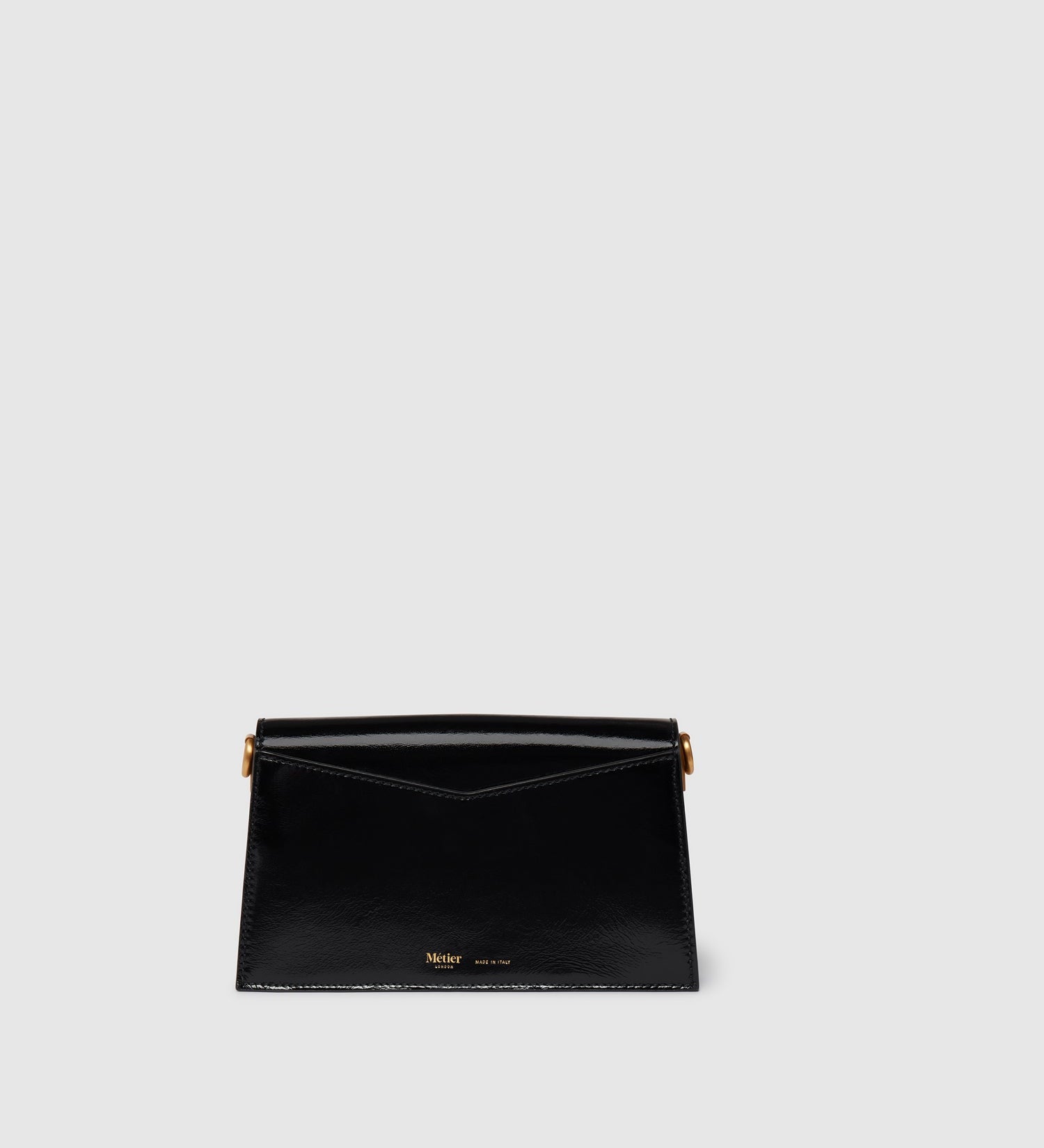 Metier - Roma Mini Glossy Calfskin Black