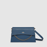Métier - Roma Shoulder Bag Smooth Calfskin Storm