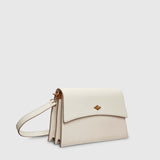 Métier - Roma Shoulder Bag Smooth Calfskin White Sand