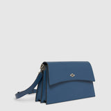 Métier - Roma Shoulder Bag Smooth Calfskin Storm