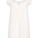 Faithfull - Serafina Mini Dress Handkerchief Broderie White