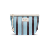 Faithfull - Markett Maxi Pouch Stripe Aqua Chocolate