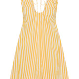 Faithfull - Pedrera Mini Dress Orozco Stripe Mustard