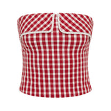 Posse - EBONY STRAPLESS TOP