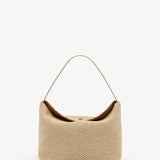 Christopher Esber - Turnlock Raffia Shoulder Bag