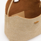 Christopher Esber - Turnlock Raffia Shoulder Bag