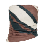 Faithfull - Setubal Top Futura Stripe Chocolate - Final Sale