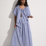Faithfull - Ella Top Helle Stripe Vintage Navy