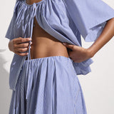 Faithfull - Ella Top Helle Stripe Vintage Navy