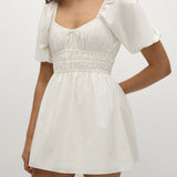 Faithfull - Sophia Mini Dress White