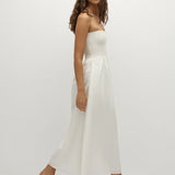 Faithfull - Jamie Midi Dress White