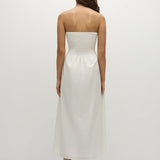 Faithfull - Jamie Midi Dress White