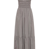 Faithfull - Sofie Maxi Dress Hanne Gingham Espresso
