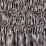 Faithfull - Janne Mini Dress Hanne Gingham Espresso