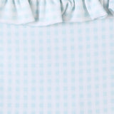 Faithfull - Moana Bikini Top Gingham Sky Blue