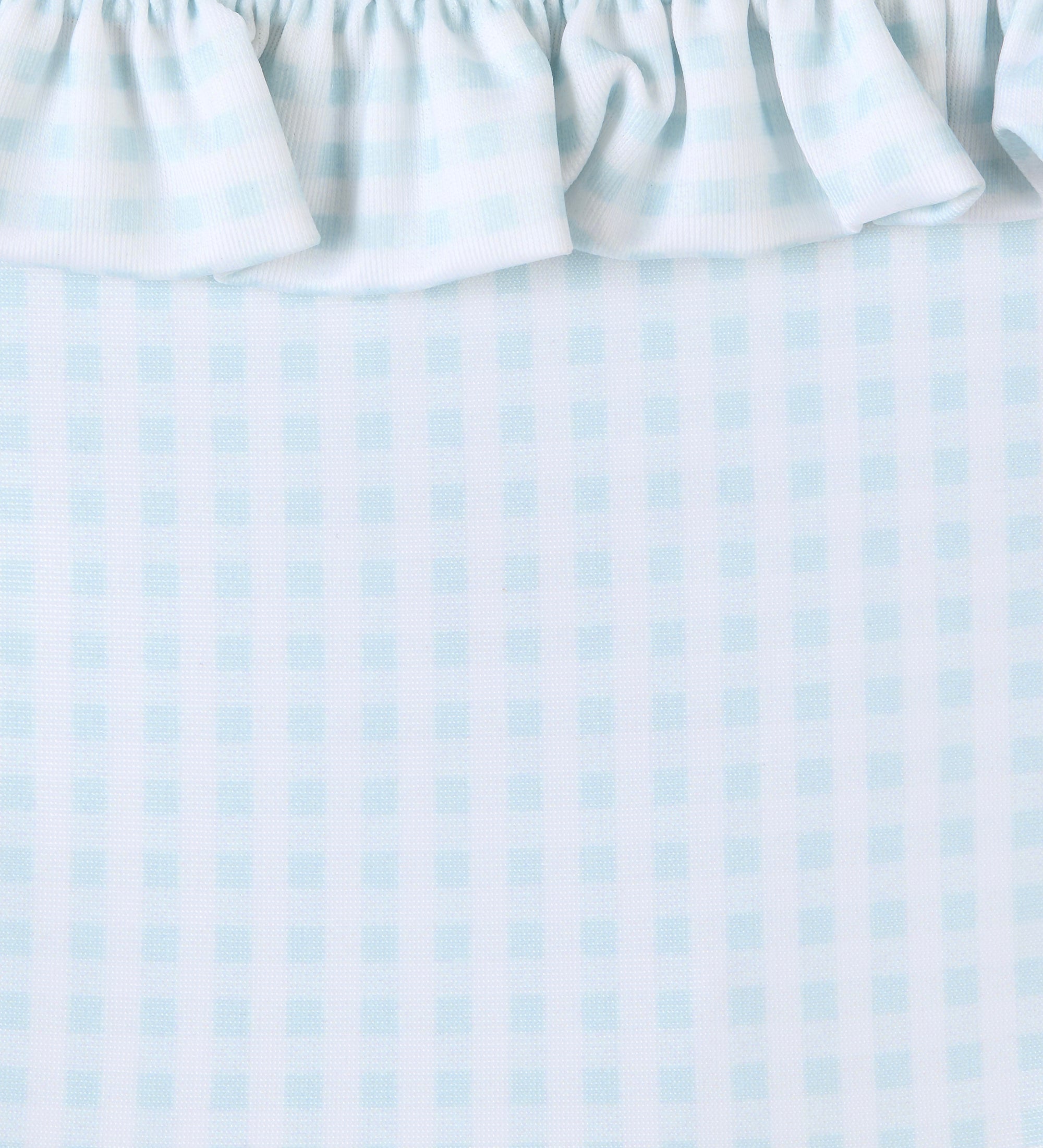 Faithfull - Moana Bikini Top Gingham Sky Blue