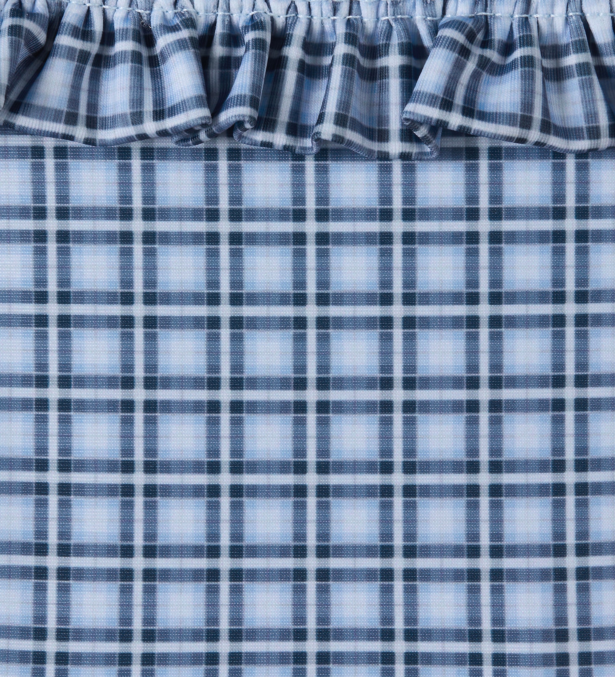 Faithfull - Esterel Bikini Bottom Vintage Blue Check