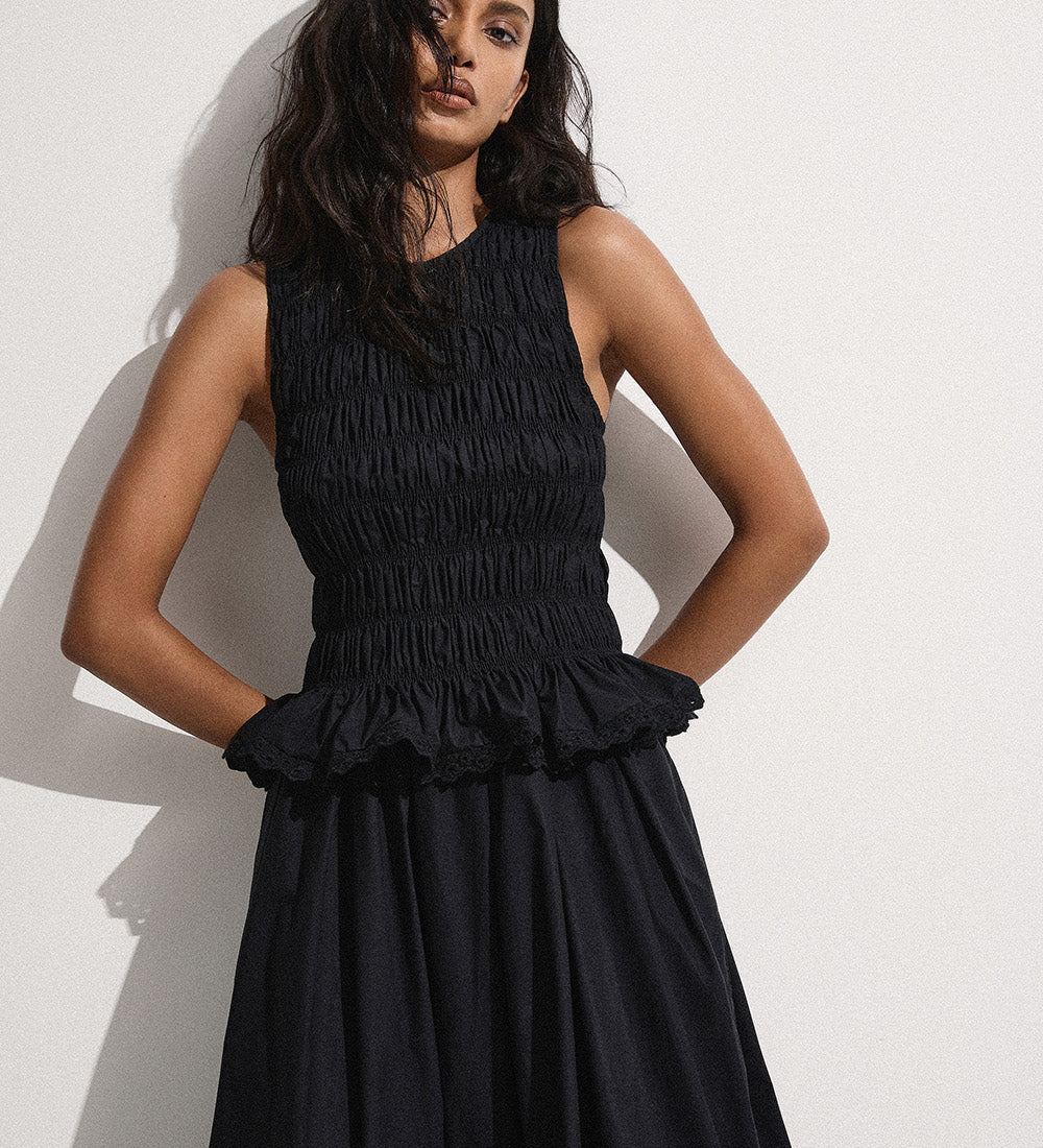 Faithfull - Thea Top Black