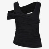 Christopher Esber - Beach Glass Shawl Jersey Tank