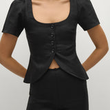 Faithfull - Audrey Vest Black