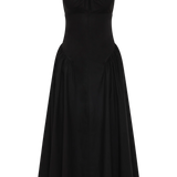 Faithfull - Olas Midi Dress Black