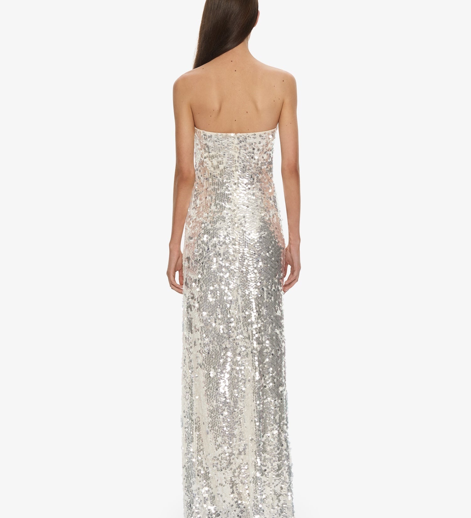 Christopher Esber - Opaline Arced Palm Strapless Dress