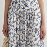 Posse - RUE SKIRT - BLUE BAROQUE