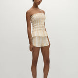 Faithfull - Lila Mini Shorts Piato Check