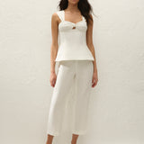 Faithfull - Pallida Top White