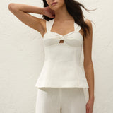 Faithfull - Pallida Top White