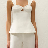 Faithfull - Pallida Top White