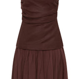 Faithfull - Hedy Mini Dress Carob