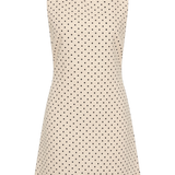 Faithfull - Iria Mini Dress Lola Polka Dot Cream Black