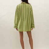 Faithfull - Lonia Short Ombre Stripe Juniper