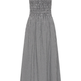 Faithfull - Carina Maxi Dress Cantinho Gingham Black