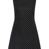 Faithfull - Jacie Mini Dress Lola Polka Dot Black Cream