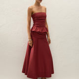 Faithfull - Simone Top Porto Red
