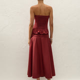 Faithfull - Simone Top Porto Red