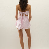 Faithfull - Isole Top Fiori Stripe Palazzo